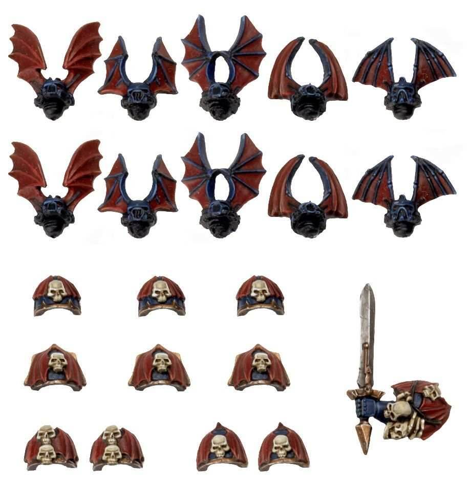 Warhammer 40K: Chaos Space Marines - Night Lords Conversion Pack - 