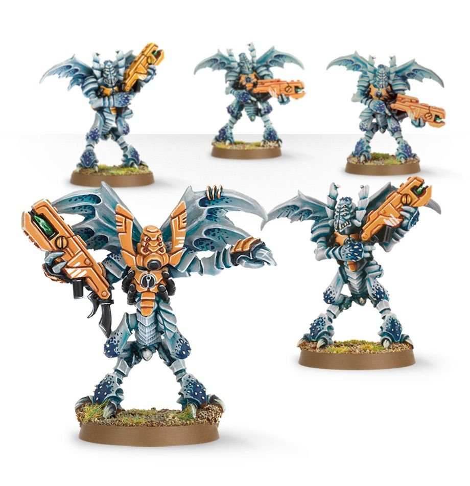 Warhammer 40K: T'au Empire - Vespid Stingwings - 
