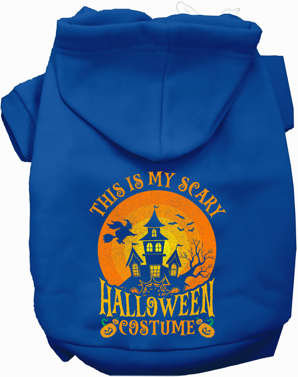 Scary Halloween Costume Pet Hoodie