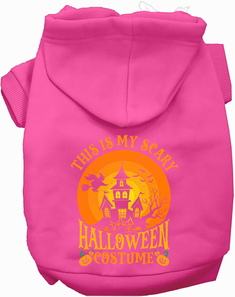Scary Halloween Costume Pet Hoodie