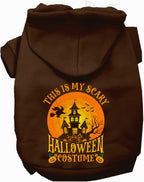 Scary Halloween Costume Pet Hoodie