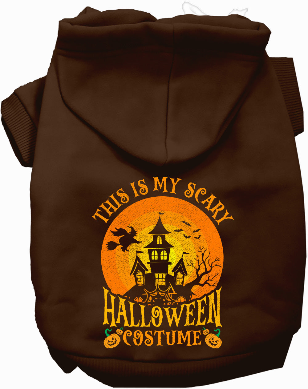 Scary Halloween Costume Pet Hoodie