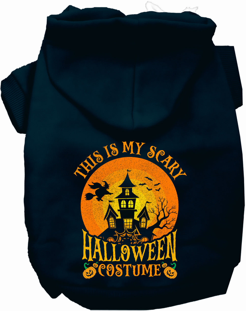 Scary Halloween Costume Pet Hoodie