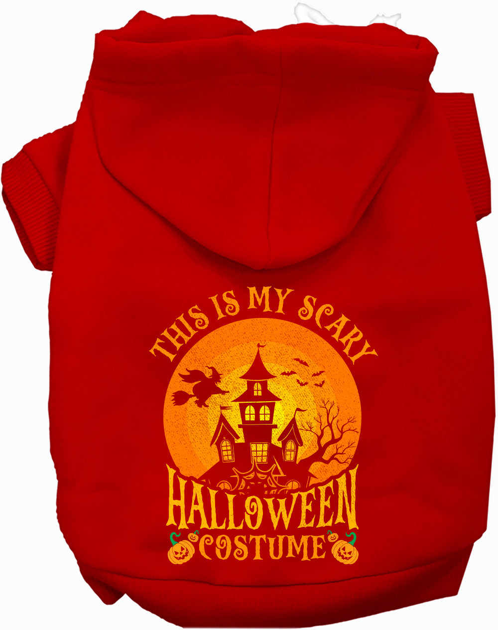 Scary Halloween Costume Pet Hoodie