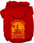 Scary Halloween Costume Pet Hoodie