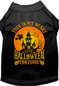 Scary Halloween Costume Pet Shirt