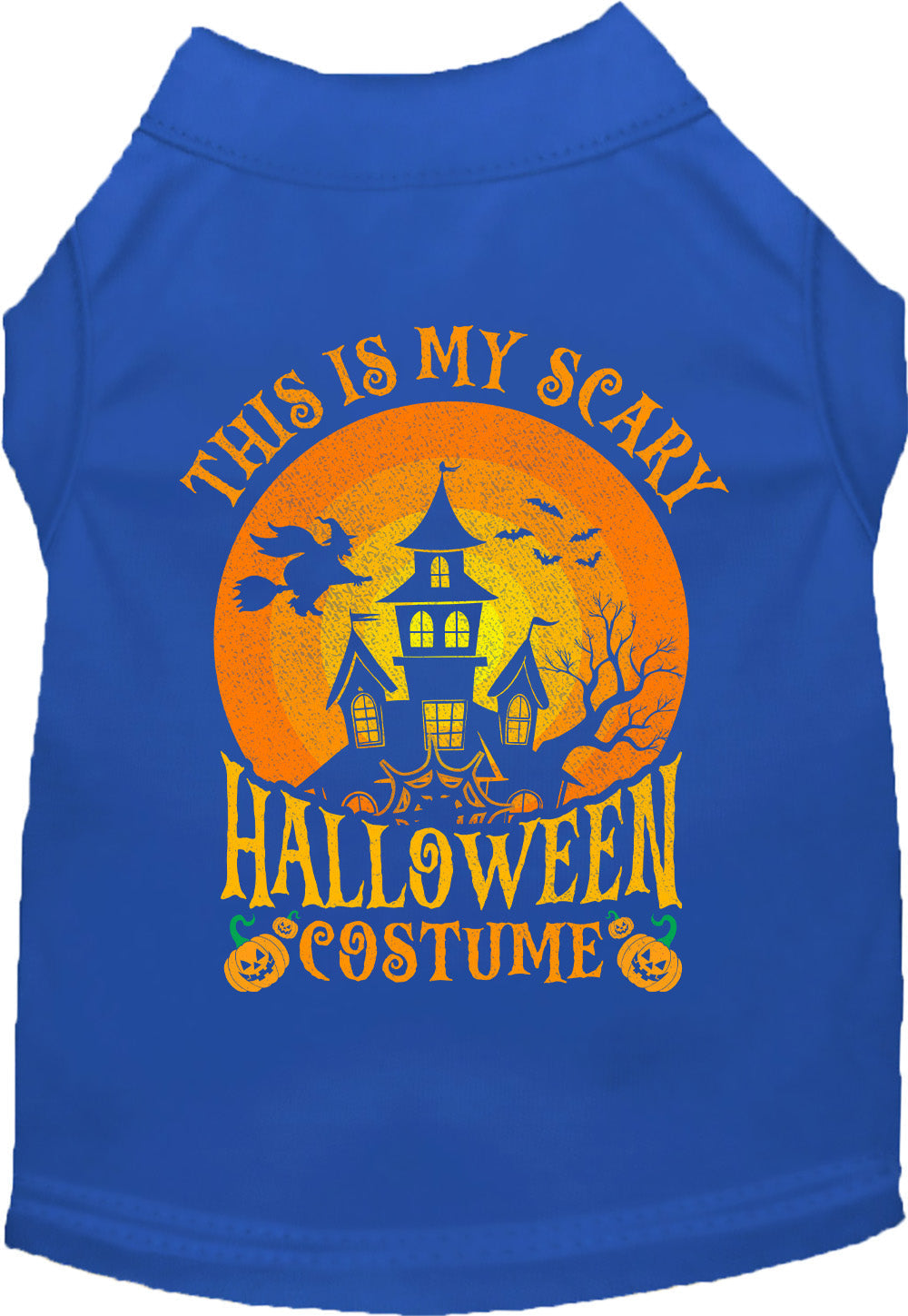 Scary Halloween Costume Pet Shirt
