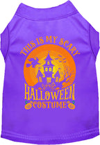 Scary Halloween Costume Pet Shirt