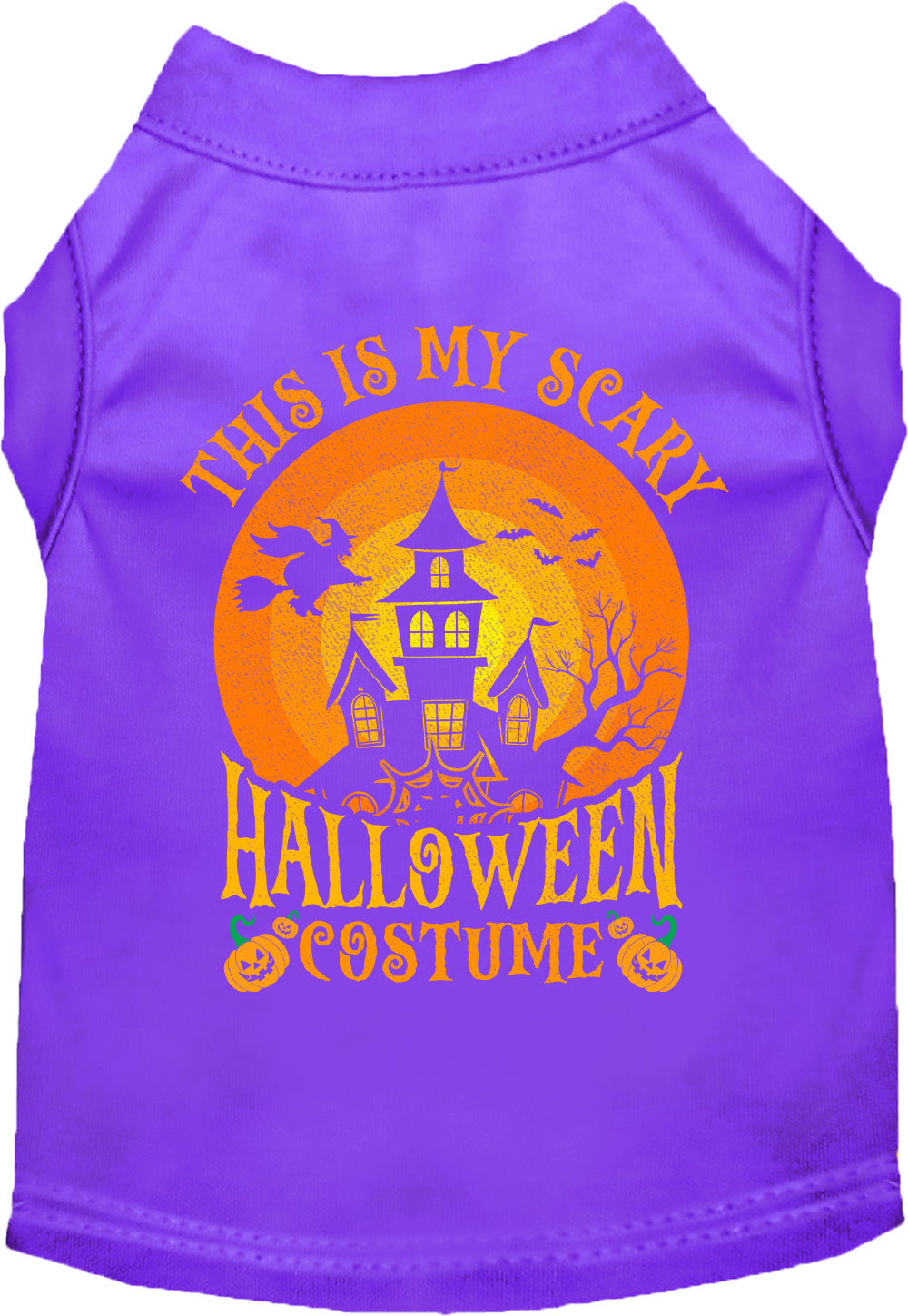 Scary Halloween Costume Pet Shirt