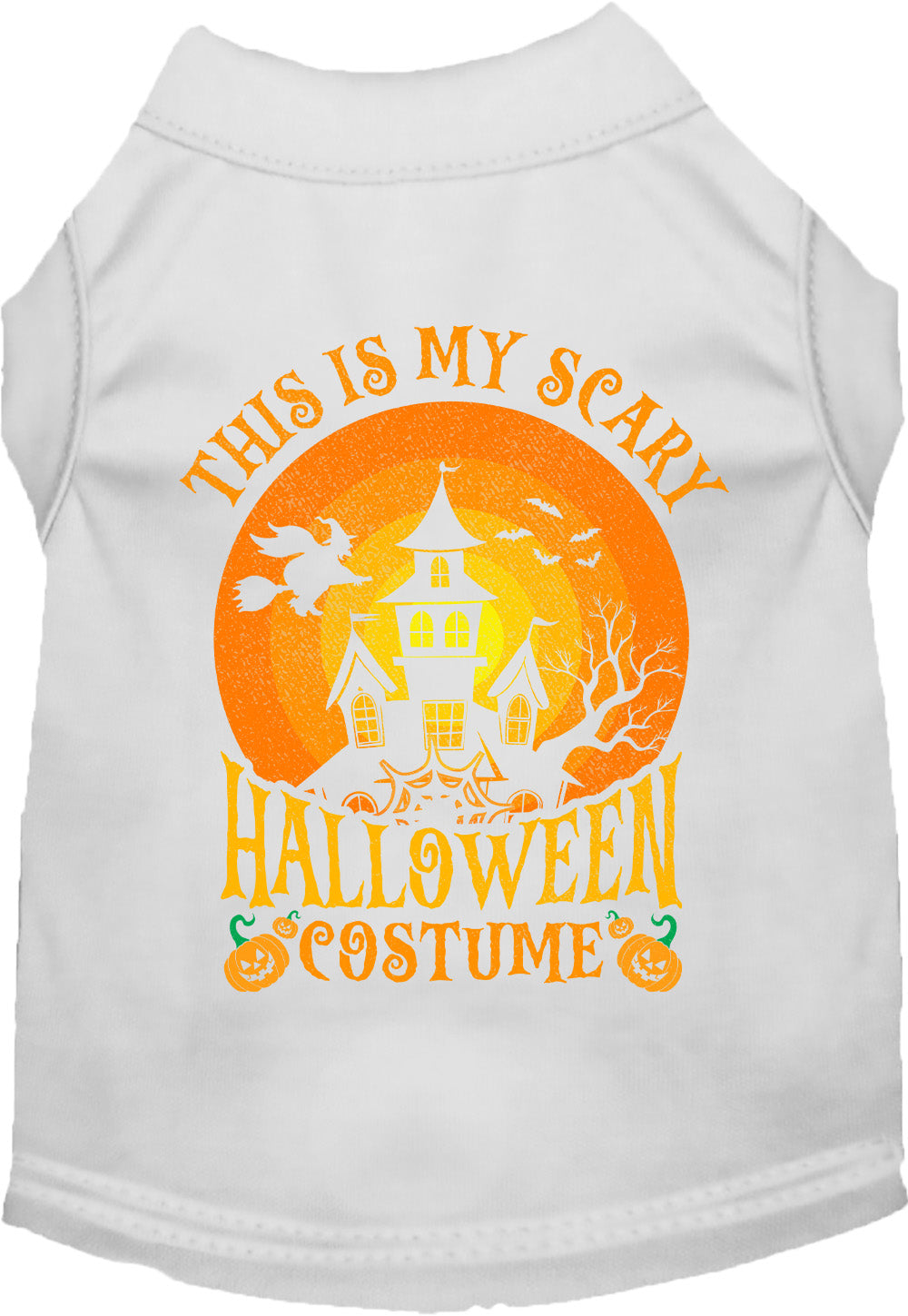 Scary Halloween Costume Pet Shirt