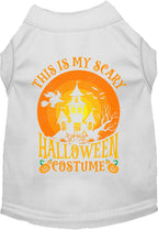 Scary Halloween Costume Pet Shirt