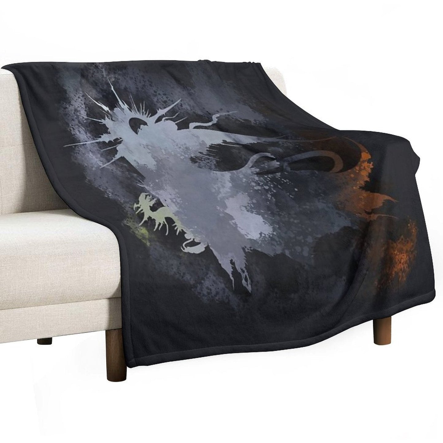 Final Fantasy XV Logo Throw Blanket