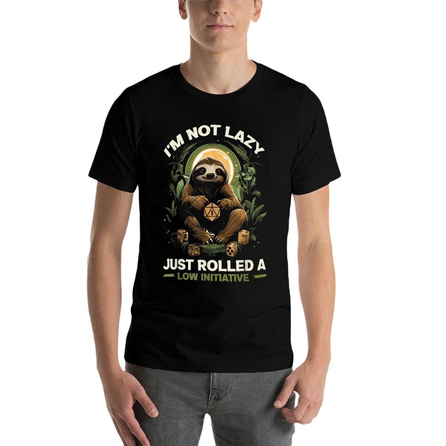 RPG Gaming Role Playing D20 Tabletop Games Funny RPG Gamer  Durable T-Shirt