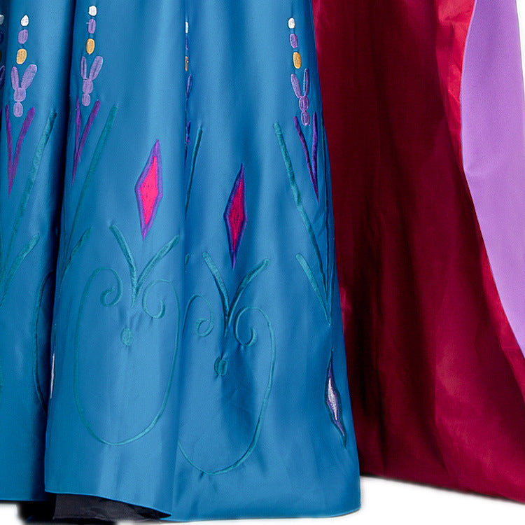 Halloween costume Anna princess dress performance costume