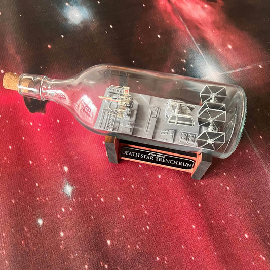 Star Wars Death Star Trench Run in a Bottle - 