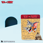 Joyful Tom & Jerry Wooden Jigsaw Puzzle - A4 + Wooden Gift Box