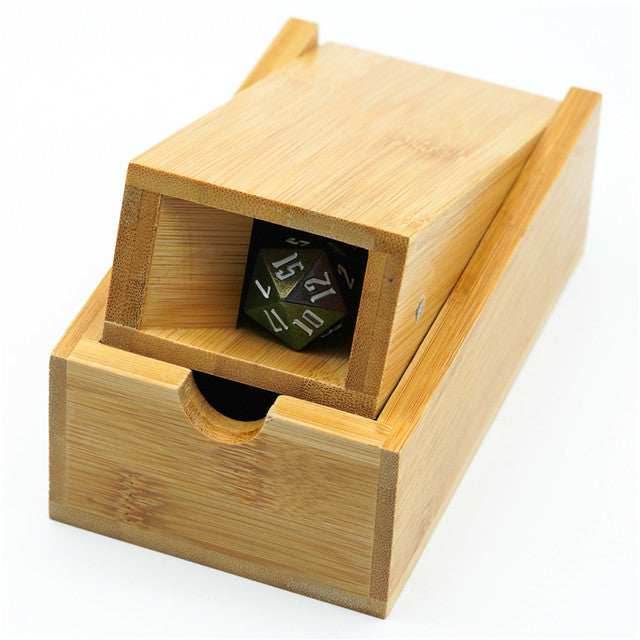 Bamboo Dice Tower Skull Dice Logo - 