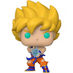 Dragon Ball Z Super Saiyan Goku With Kamehameha Wave Funko Pop