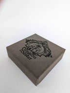 The Fate Twister - D&D - Vegan Leather Dice Box - Grey