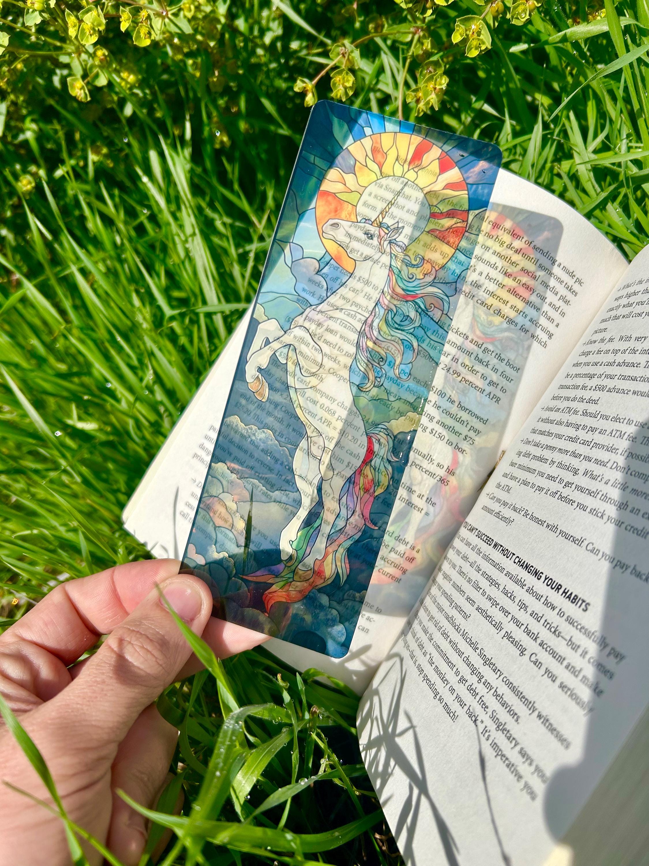 Unicorn Bookmark - Magical, Cute, and Colorful Unicorn Design for Book Lovers, Perfect Unicorn Gift for Readers, Stationery Enthusiasts!