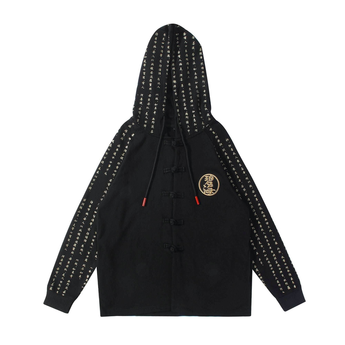 NH2 Rising Oceans Japanese Hoodie - Black / S
