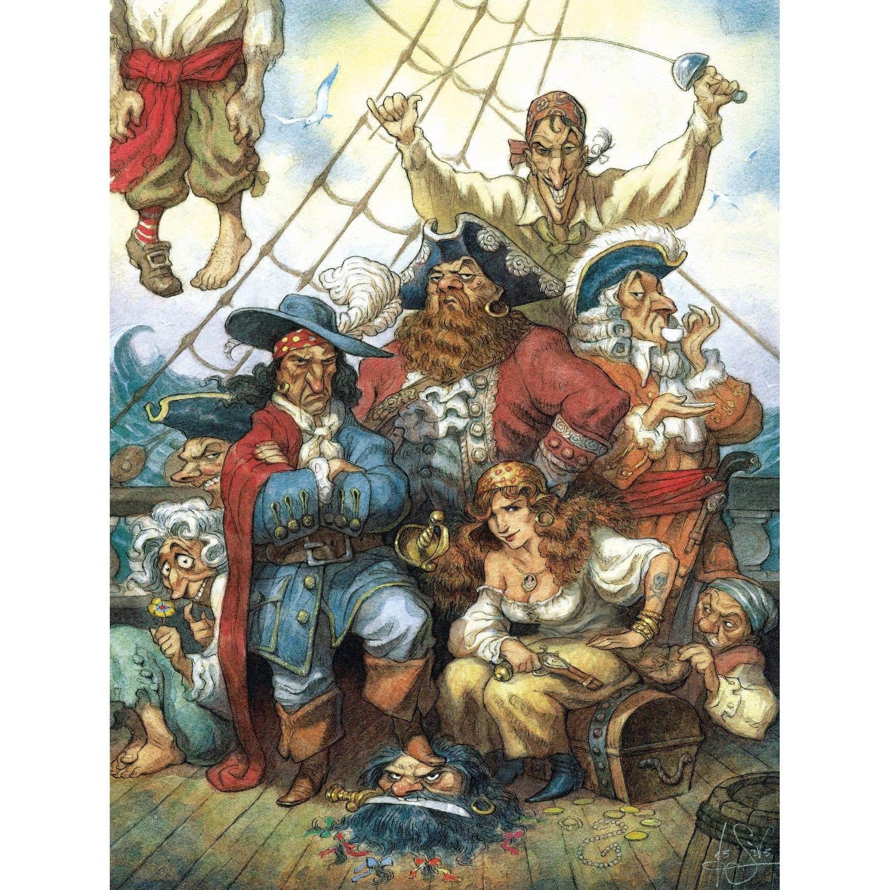 A Pirate's Life 1000 Piece Jigsaw Puzzle NYPC - 