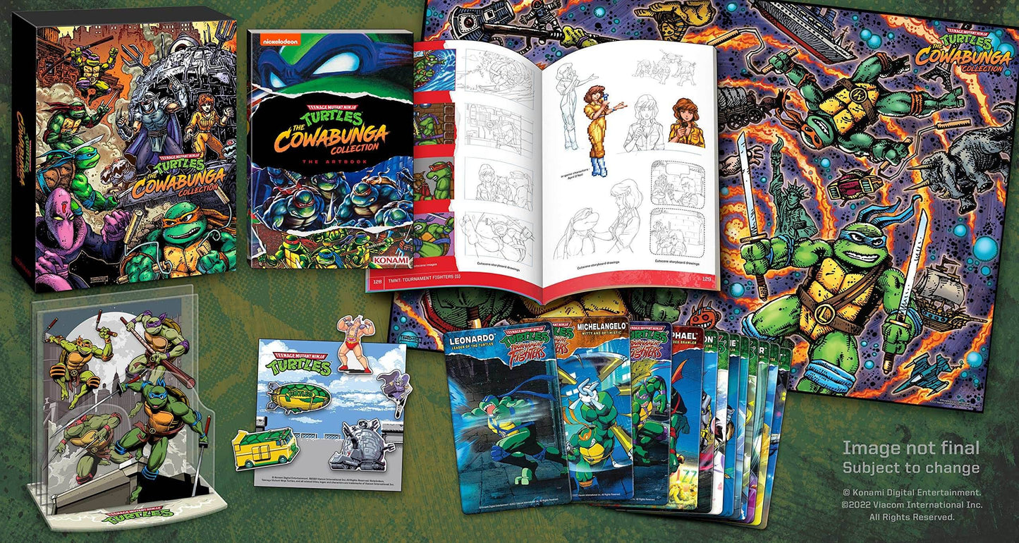 Teenage Mutant Ninja Turtles Cowabunga Collection [Limited Edition] (Playstation 5) - Brand New