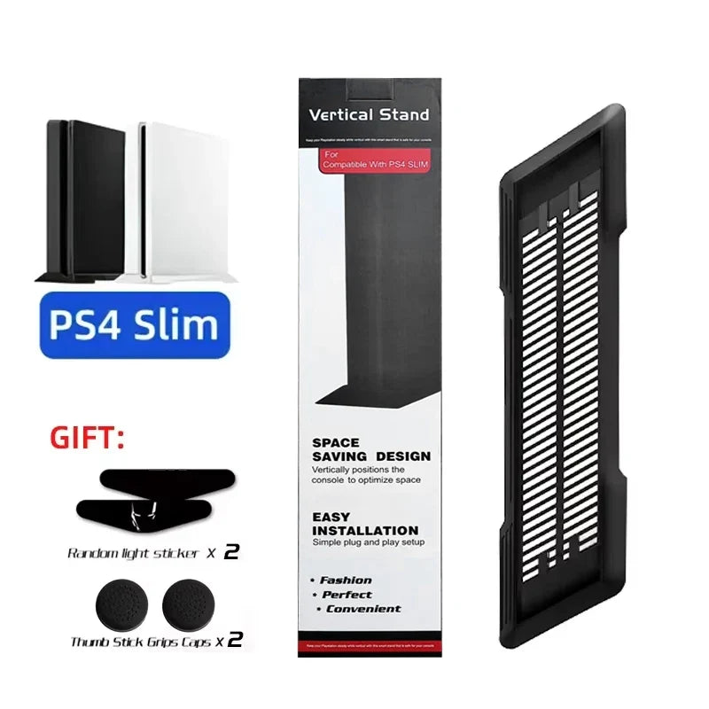 DATA FROG Cooling Vertical Stand for PS4 PS4 Pro PS4 Slim | Console Dock Cradle Mount Holder