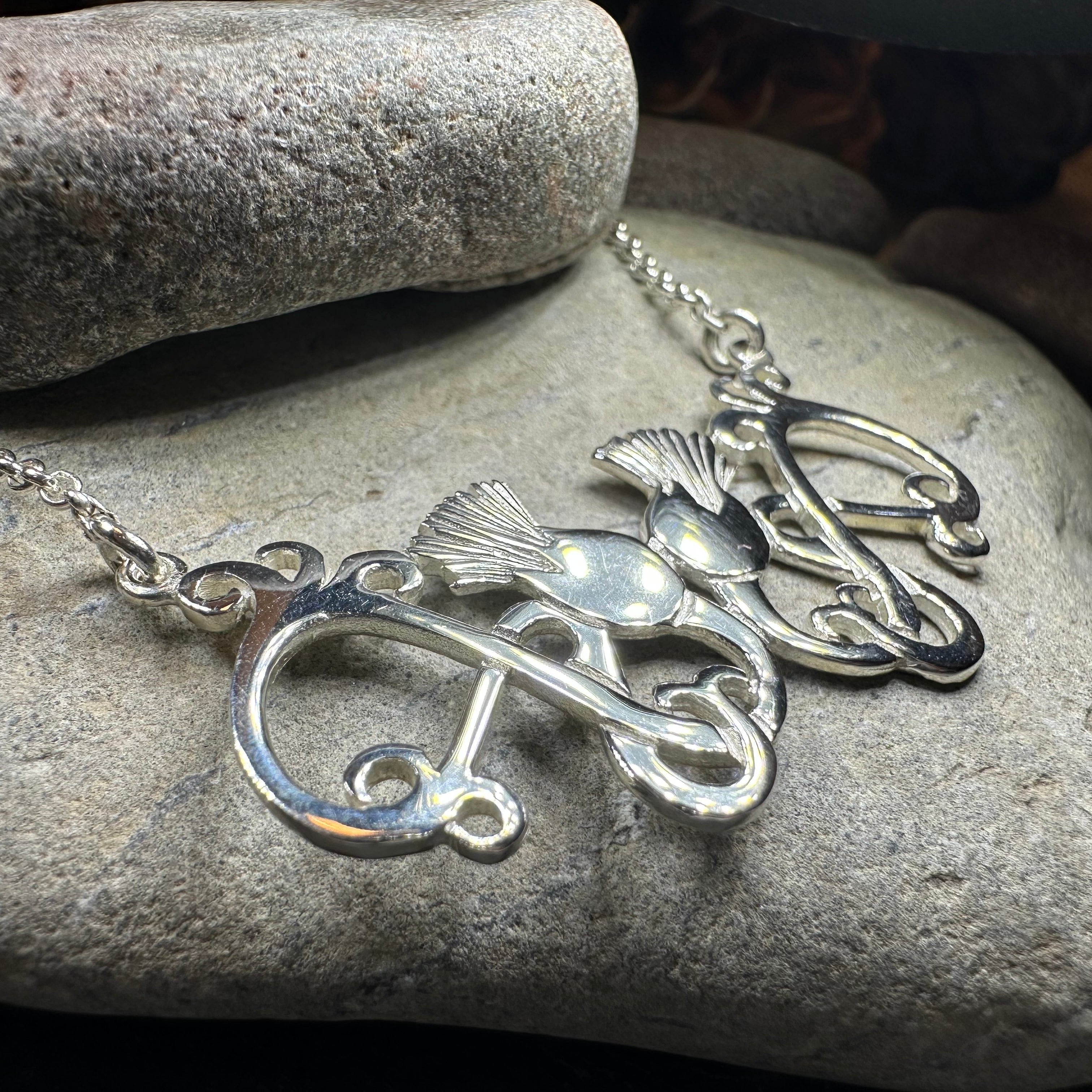 Scottish Meadow Thistle Necklace