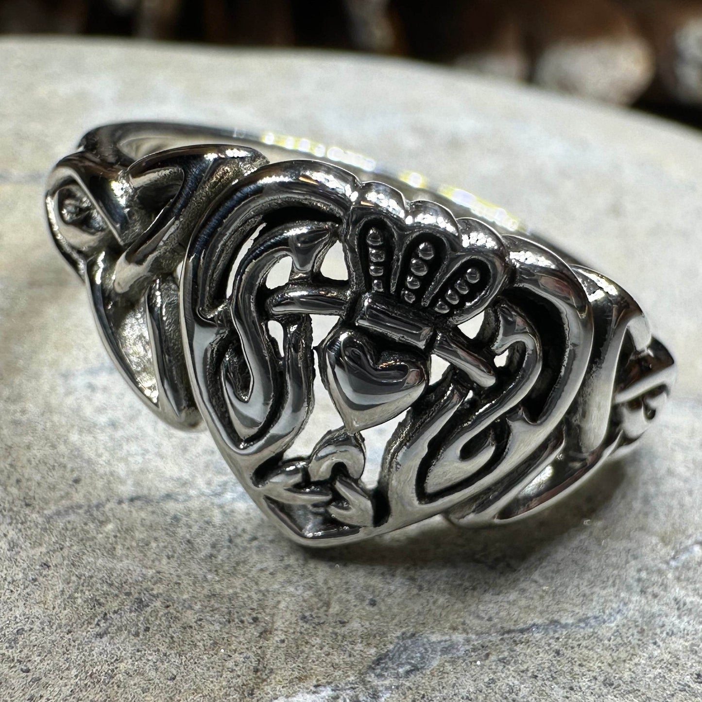 True Love Claddagh Ring - 4