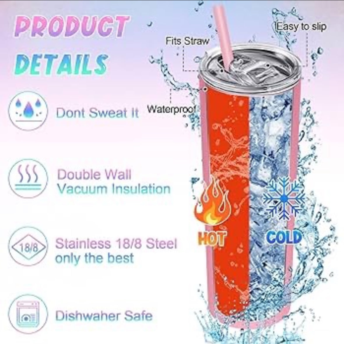 20oz Skinny Tumbler | Hunter Brothers | Paranormal