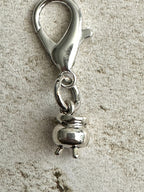 Witchy Mini Cauldron Zipper Pull Charm