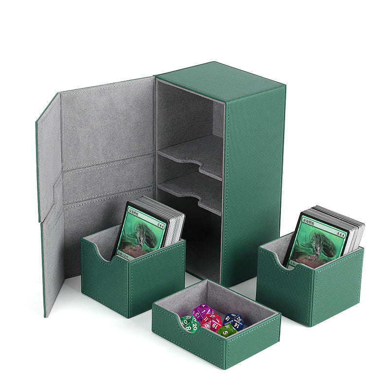 Leather Planet Card Wanzhi Card Multifunctional Game Peripheral Card Collection Box Game Card Box