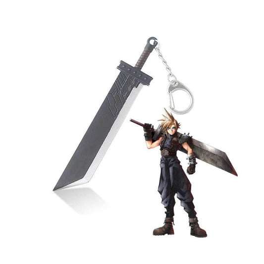Final Fantasy 7 Cloud Buster Sword Keychain - 