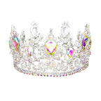 Glass Crystal Pageant Queen Tiara