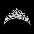Happy Birthday Rhinestone Party Tiara