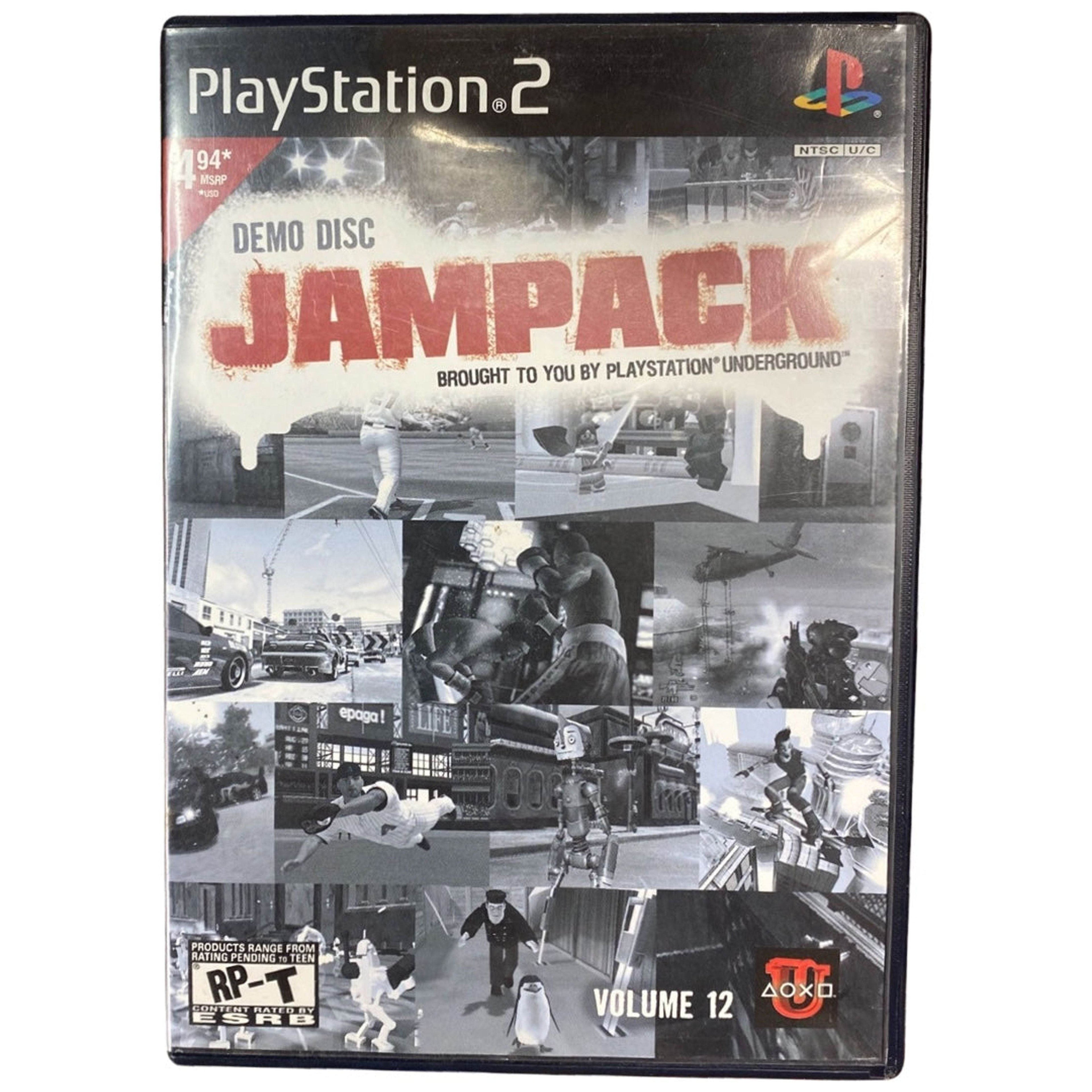 JamPack Volume 12 Demo Disc - PlayStation 2 - 