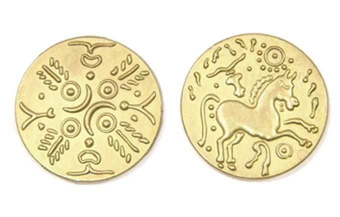 Celtic Themed Gaming Coins - Jumbo 35mm (6-Pack) - 