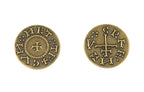 Viking Themed Gaming Coins - Medium 25mm (12-Pack) - 
