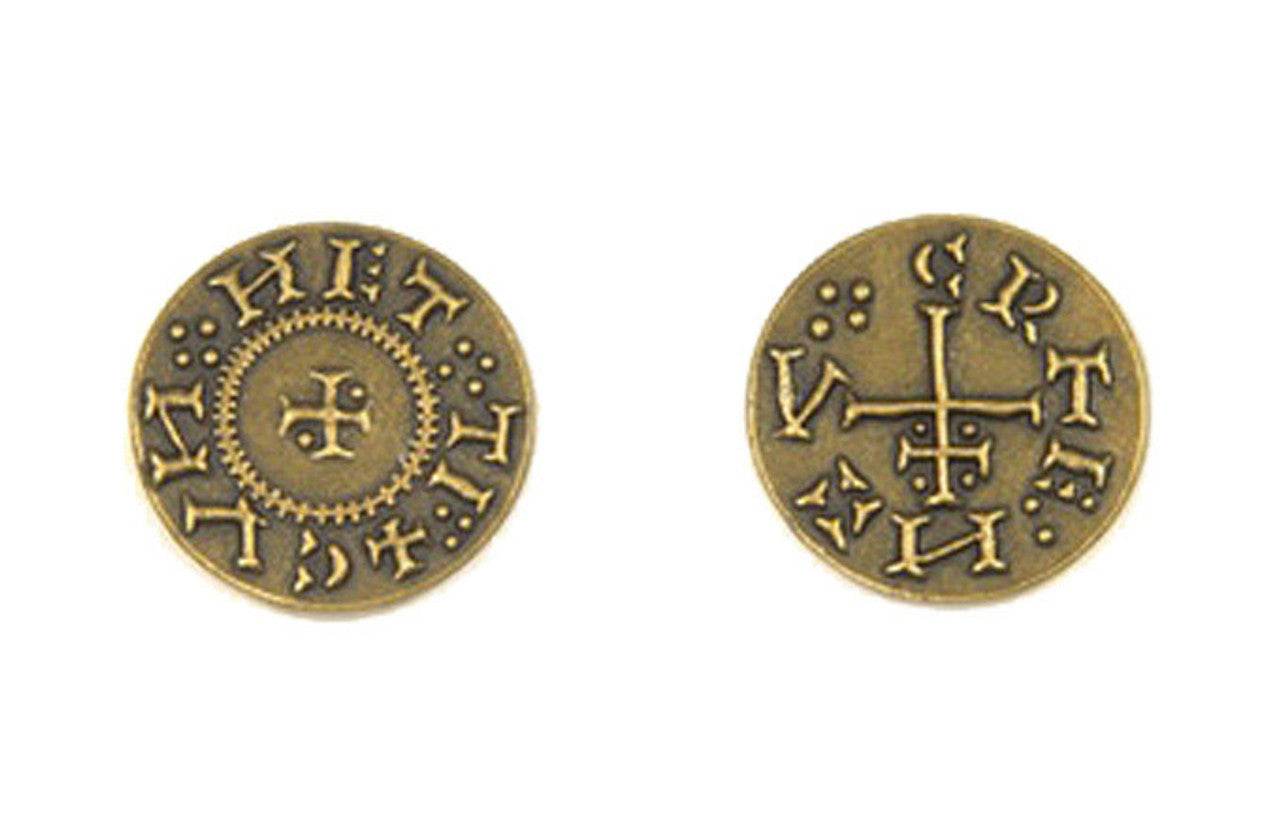Viking Themed Gaming Coins - Medium 25mm (12-Pack) - 