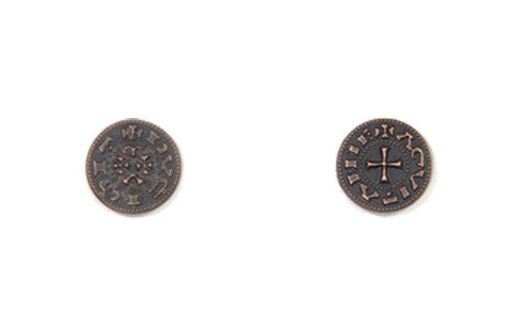 Middle Ages Themed Gaming Coins - Tiny 15mm (18-Pack) - 