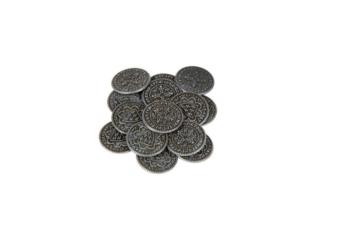 Middle Ages Themed Gaming Coins - Small 20mm (15-Pack) - 