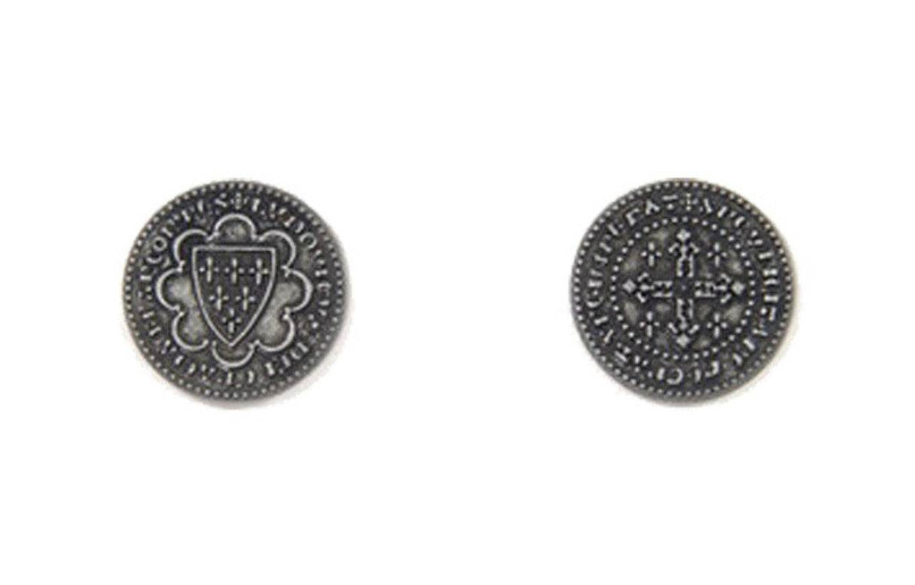 Middle Ages Themed Gaming Coins - Small 20mm (15-Pack) - 