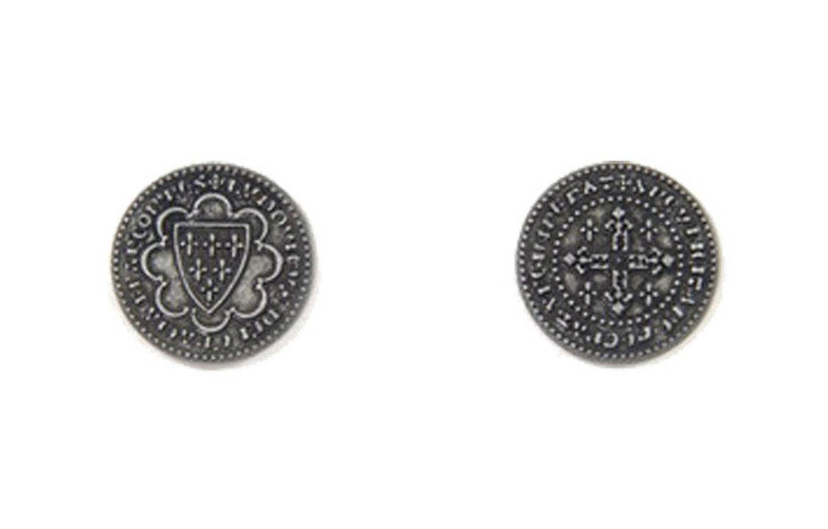 Middle Ages Themed Gaming Coins - Small 20mm (15-Pack) - 
