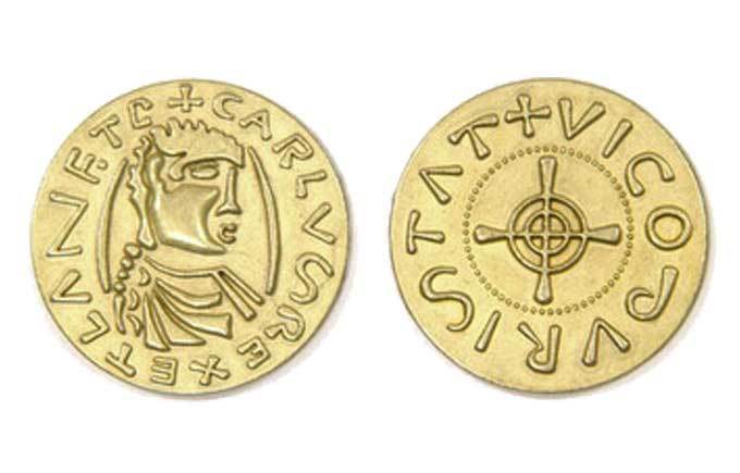 Middle Ages Themed Gaming Coins - Jumbo 35mm (6-Pack) - 