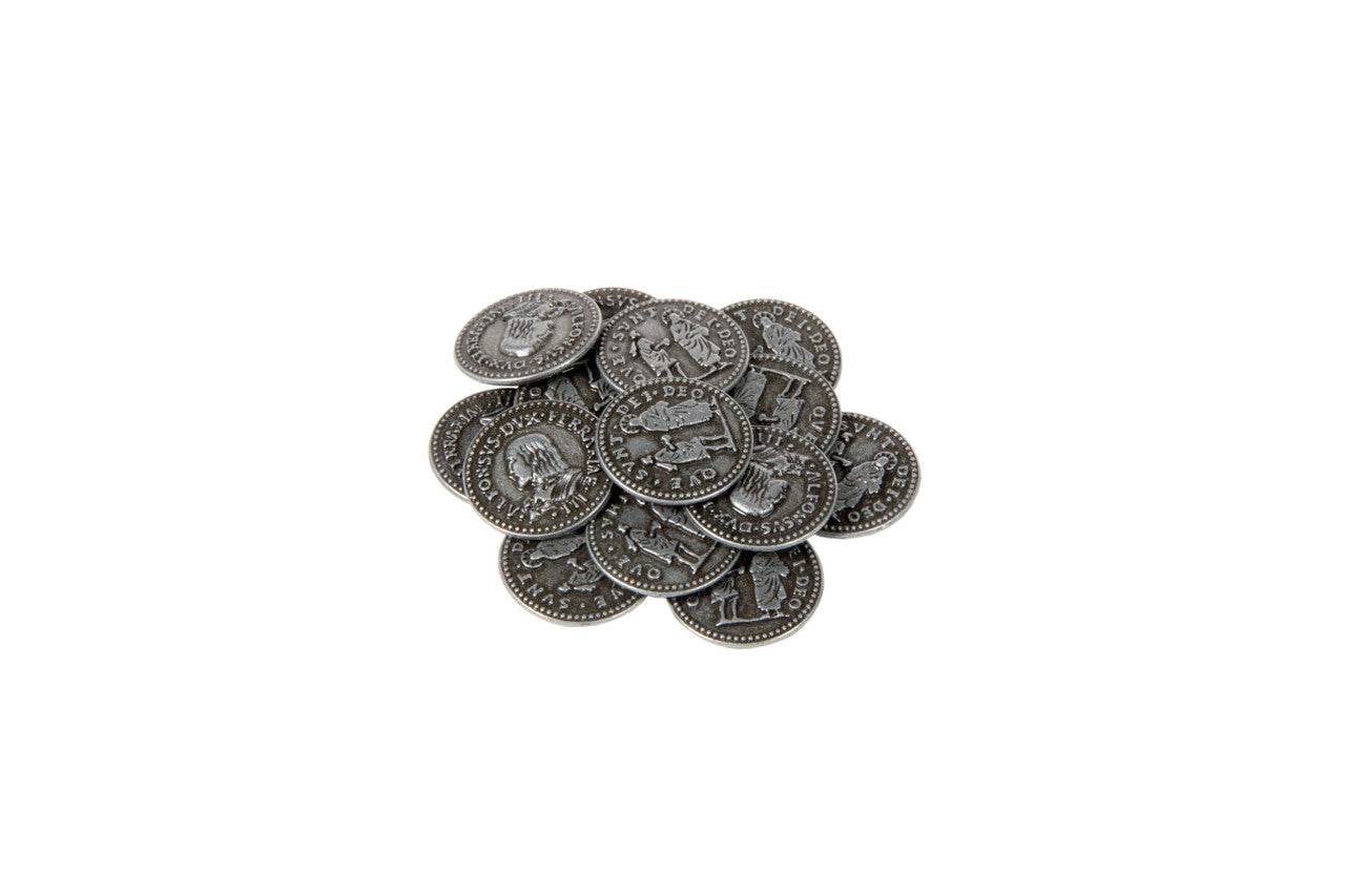 Renaissance Themed Gaming Coins - Small 20mm (15-Pack) - 