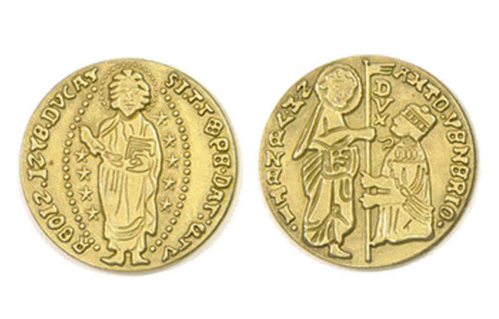 Renaissance Themed Gaming Coins - Jumbo 35mm (6-Pack) - 