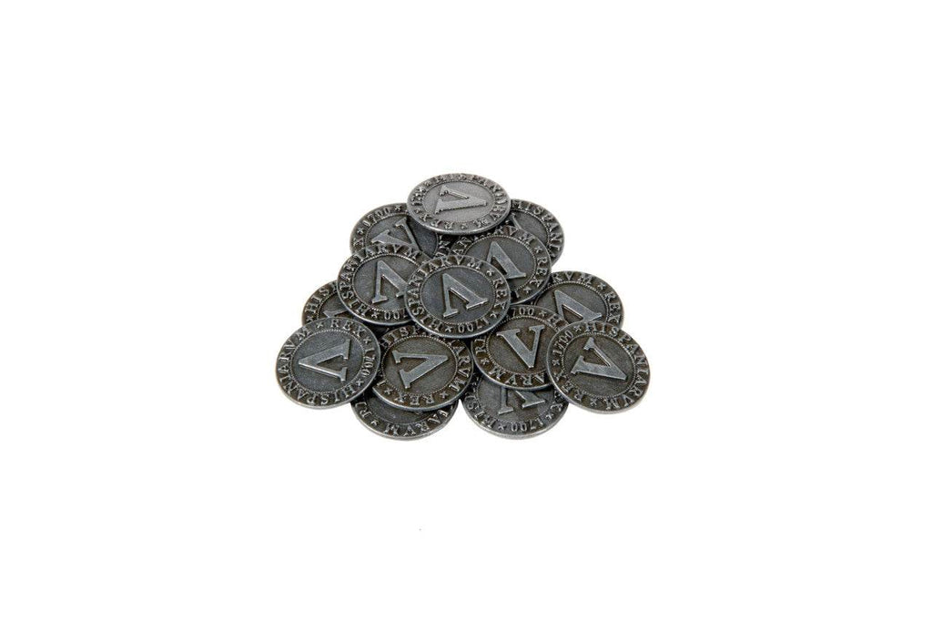Pirate Doubloons Themed Gaming Coins - Small 20mm (15-Pack) - 