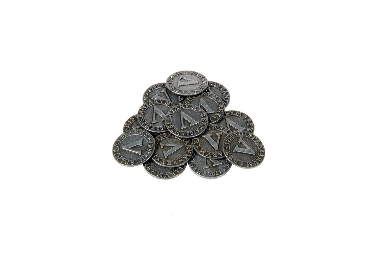 Pirate Doubloons Themed Gaming Coins - Small 20mm (15-Pack) - 