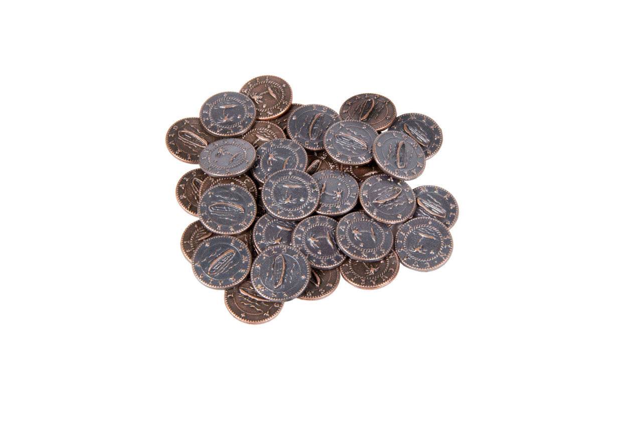 Pirate Ships Themed Gaming Coins - Tiny 15mm (18-Pack) - 
